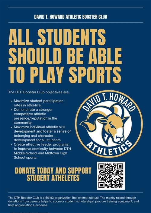 Donate to Booster Club